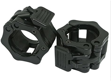 Thankmiss Lockjaw Olympic Barbell Collar Clamps One Pair - 2"/ 50mm Lack
