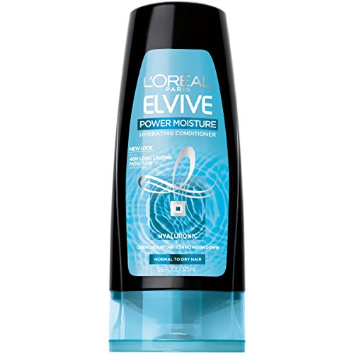 L'Oral Paris Elvive Power Moisture Hydrating Conditioner, 12.6 fl. oz. (Packaging May Vary)