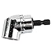 Breynet Magnetic Drill Bit Extension - Right Angle Drill 105 Degree Driver Extension 1/4inch 6mm Hex Drill Bit Screwdriver Socket Holder Adaptor (black)