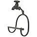 Lily's Home Vintage Rustic Wall Mount Toilet Paper Roll Holder, Country Design Crafted to Look Like Spigot Faucet and is Ideal for Any Whimsical Décor Style, Green Patina