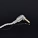 KZ ZST 0.75mm 2 pin Upgrade Silver Plate Replacement Earphones Cable for KZ Earphones (silver)