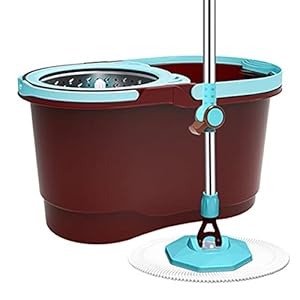 LiChaoWen GOP GOP HOGAR, set met emmers voor mop en dweilmop voor dames, automatische wet Live-Hand combi-compacte dual…