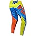 Fox Racing 180 Nirv Youth Boys Off-Road Motorcycle Pants - Yellow/Blue/Size 26
