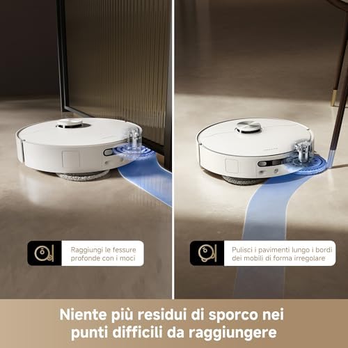 L40 Ultra AE Robot Aspirapolvere, Spazzola TriCut, Aspir. 19.000 Pa
