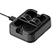 Aobelieve Dual Charging Station Battery Charger for Ring Video Doorbell 2, Ring Spotlight Camera, and Ring Stick Up Cam