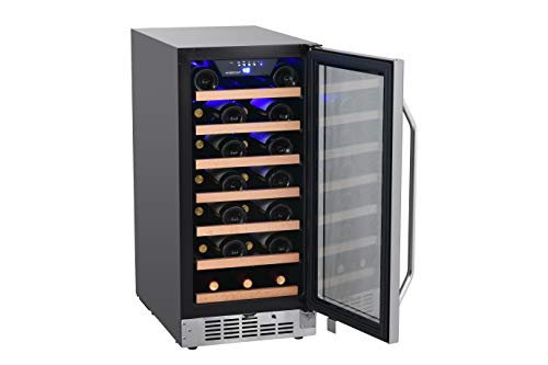 EdgeStar-CWR302SZ-15-Inch-Wide-30-Bottle-Built-In-Wine-Cooler