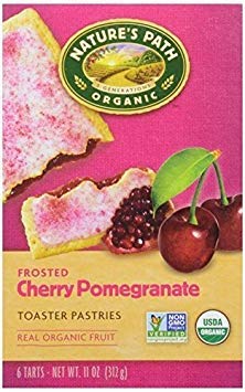 NATURE’S PATH ORGANIC TOASTER PASTRIES, FROSTED CHERRY POMEGRANATE, 6-COUNT BOXES (PACK OF 12) ( VALUE BULK MULTI-PACK)72