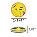 Keklle 17 2018/7/9 11:08:39 16 Pack Refrigerator Magnets, Emoji Magnets Fridge Magnets 3D Funny Cute for School Lockers Accessories Set