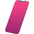 EGKimBa Privacy Screen Protector Compatible with iPhone 13 Mini, 5.4 inch Gradient Colorful Electroplated Anti-Spy Anti-Blue Light Tempered Glass