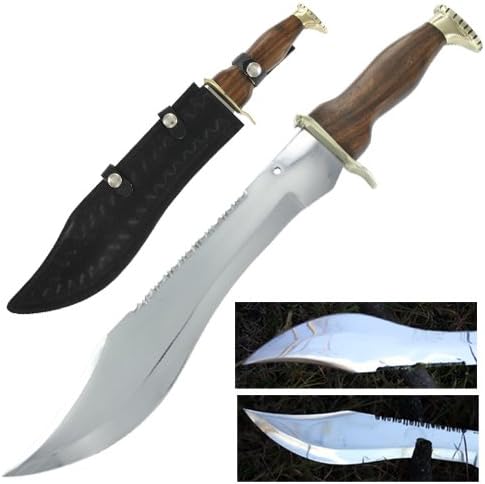Crocodile Hunter Wood Big Bad Bowie Knife