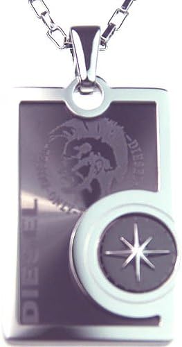 Amazon Co Jp Diesel ディーゼル ブレイブマン コンパスモチーフ ネックレス Dx0240 アクセサリー 服 ファッション小物