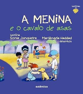Livro A menina e o cavalo de asas