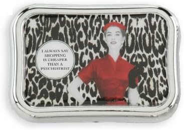 Cheetah Leopard Red Retro Classic Woman Contact Lens Case