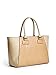 GUESS Women's Fairwood Satchel Cognac Multi Handbag