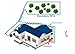 20 Gauge Wire 500 Kit - Pet Containment Wire Setup Kit Compatible with Every In-Ground Fence System for Dogs - Includes 2 Splices and 50 Training Flags Bundle
