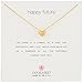Dogeared Happy Future Pendant Necklace