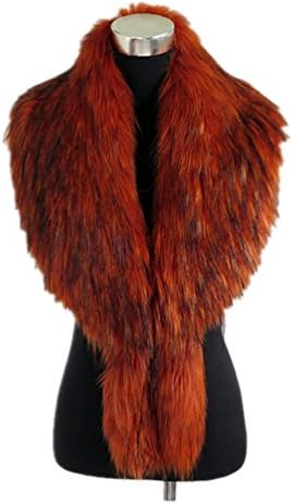 Luxury Faux Raccoon Fur Faux Fox Fur Collar Scarf shawl clothing collar fur muffler