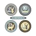 16 Monthly Baby Milestone Stickers Boy - Deer Baby Monthly Milestone Stickers for Baby Boy, Milestone Baby Monthly Stickers, Baby Month Stickers for Baby Photo Props, Monthly Baby Stickers Boy