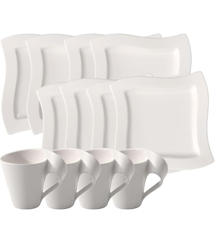 Amazon.com | Villeroy & Boch 1024842832 Plate Plate New Wave Cafe