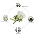 YSUCAU Handcrafted Boutonniere with Pin for Men Wedding, Best Man Rose Wedding Boutonnieres Artificial Flower for Wedding Party Prom Man Suit Wedding Decorations