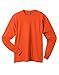 Hanes 6.1 oz. Long-Sleeve Beefy-T - ORANGE - L