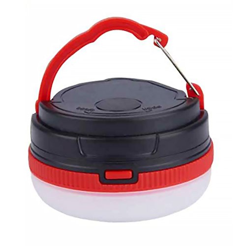Portable Camping Gear USB Rechargeable Solar Lantern 3 Modes Collapsible LED Camping Lantern Emergency Light Ultra Bright LED Tent Light for Hiking Emergencies Hurricane Outages