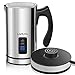 Milk Frother Electric and Heater Cappuccino Matcha Tea Foam Maker 240 ML,LAPUTA Milk Steamer(Silent Operation) Electric Liquid Heater with Hot or Cold Milk,Milk Warmer for Coffee Latte…