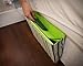 Padded Spaces iBedside: Tidy Bedside Caddy for iPhone, iPad, Apple Watch & more (Green Stripe)