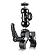 Camera Clamp Mount, Ball Head Clamp Magic Arm Super Clamp Camera Ball Mount Clamp w/1/4-20 Thread Hot Shoe Adapter For GPS Phone LCD/DV Monitor, LED Lights, Flash Light, Microphone and More