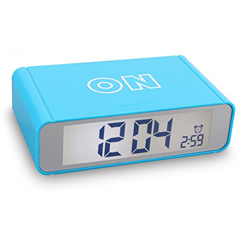 Flip Alarm Clock,Vekey Digtal Backlight Wake Up Clock Flip On/Off