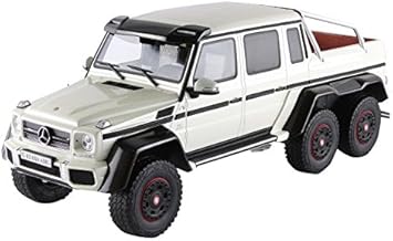Gt Spirit Gt100 Mercedes Benz Amg G63 6x6 14 Pearl White 1 18 Scale Gt Spirit Amazon Co Uk Toys Games