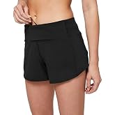 LULULEMON Speed Up Short Mid-Rise 4" Lined (Color 000, 2)
