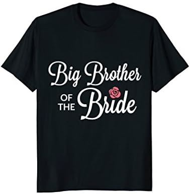 Big Brother Of The Bride Wedding Party T-Shirt v2