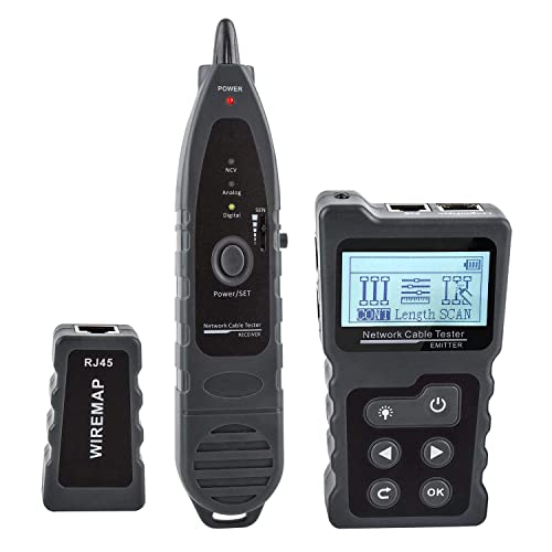 NOYAFA Poe Advanced Cable Tester with PoE Multifunction Wire Tracker ...