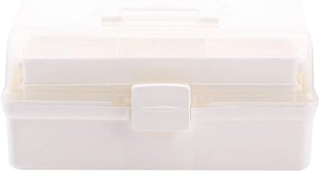 Amazon Homemiyn収納ボックス 工具箱 3段式ツールボックス プラスチック 小物収納ケース 工具収納 折り畳み 便利 大容量 収納ボックス 薬 収納ケース ボックス オンライン通販