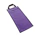 HealthAndYoga™ Yoga Sand Bags - Double Bag with Inner Waterproof Bag - Prop for Adding Weight and Support (Purple)