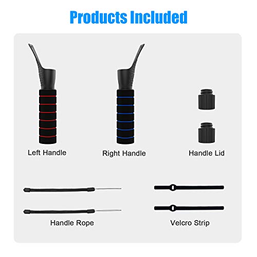 Amvr Dual Handles Extension Grips For Oculus Quest Quest 2 Or Rift S Controllers Playing Beat Saber Games Pricepulse