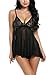 Avidlove Lace Babydoll Lingerie Chemises Sexy Outfits Nightwear G-string Set
