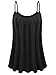 7th Element Womens Plus Size Cami Basic Camisole Tank Top