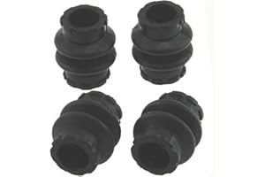 PARTCATALOG Front OR Rear Disc Brake Caliper Pin Boot Kit Compatible With Dodge Grand Caravan 2016 2015 2014 2013 2012 2011 2010 2009 2008 P-1181411