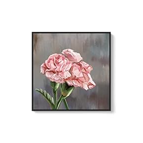 Framed Canvas Wall Art for Living Room, Bedroom Flowers Canvas Prints for Home Decoration Ready to Hang - 24x36 inches - 16x16 inches
