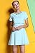 New Tedbaker UK Foppar Embellished Dress Pale Green S
