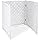 Amazon.com : White Outdoor 3 Panel Wood 38" Height Air ...