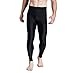 Lynddora Men's Active Fitness Leggings Running Tights Yoga Pants Swim Bottom UV Sun Protection