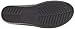 Crocs Women's Sanrah Hammered Circle Wedge Sandal Black, 9 M US