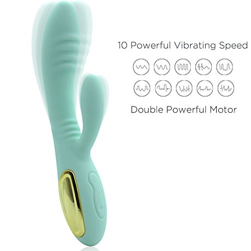 MEIPER Cordless Handheld Massager Deep Thrusting Acupoint Massager Perfect for Bath and Body Works Artery Massager for Bath and Body Works Artery Massager for Warm-up Time (Green)