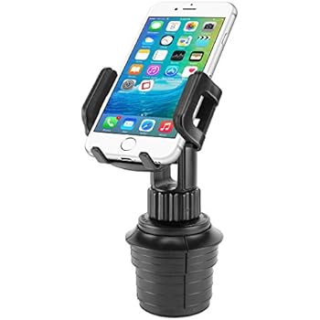 Cellet PH600 Car Cup Holder Mount, Adjustable Smart Phone Cradle for iPhone XR XS Max X 8 Plus 7 Plus Samsung Note 10 9 8 Galaxy S10+ S9 Plus S8 + S7 LG V50 Q7+ Stylo 4 V35 ThinQ G6 G7 Aristo 2 Plus