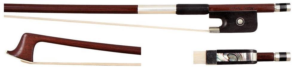 GEWA Atelier Jaeger Massaranduba Student 4/4 Viola Bow Selected Quality Angular Bar Stamped
