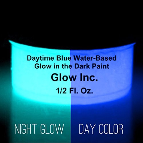 Glow inc. daytime blue glow in the dark water-based pai…