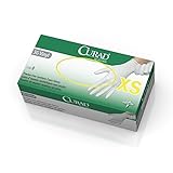 CURAD Powder-Free Latex-Free 3G Vinyl Exam Gloves, Case of 1000